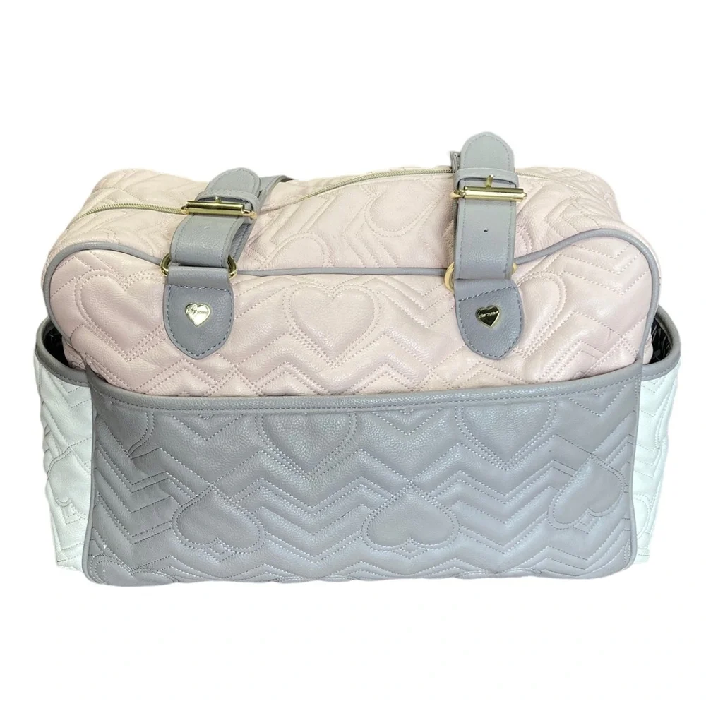 Betsey Johnson Diaper Bag with Changing Pad